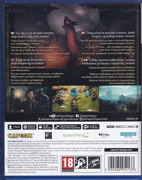 Dragons Dogma II - PS5 (A-Grade) (Genbrug)